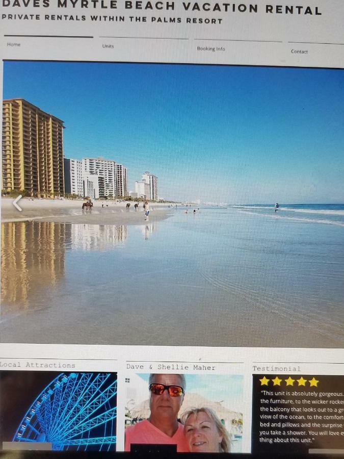 The Palms Resort-Oceanfront Myrtle Beach Buitenkant foto